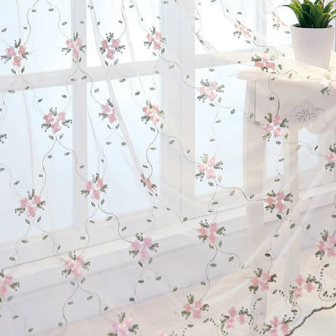 Patrones vintage transparentes rosa