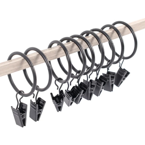 Anillos de clip de cortina (10 piezas)