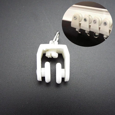 Rueda corredera para riel de cortina - Juego de 10/20