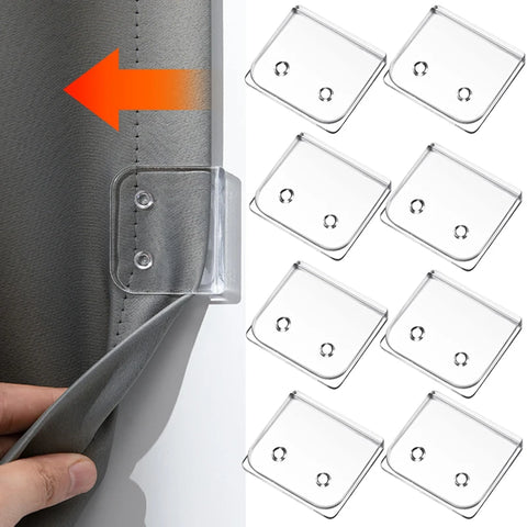 Juego de clips para cortinas de 2/4