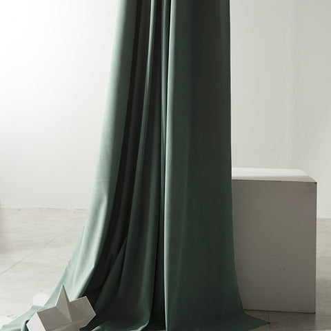 Cortina opaca verde
