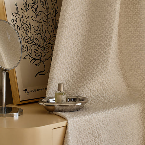Cortina Beige Moderna Original