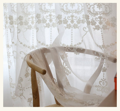 Bordado transparente
