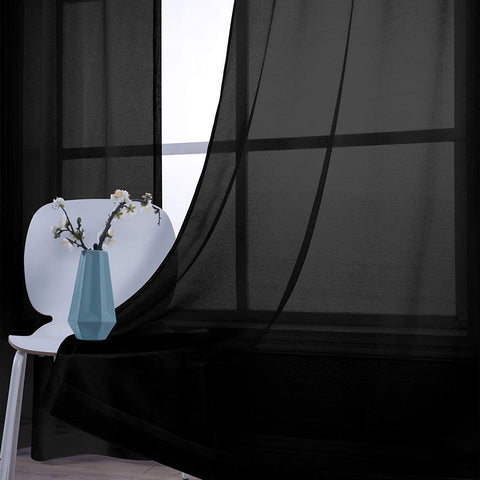 Negro transparente