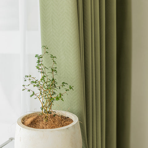 Cortina verde bosque