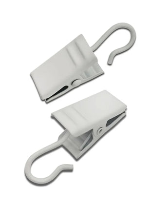 Clips para ganchos de cortina - Juego de 10 piezas