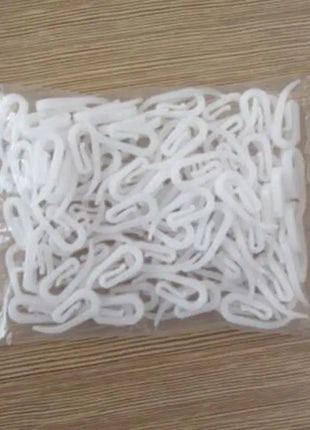 Ganchos de Plástico para Cortinas (100cps)