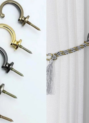 Ganchos para pared cortina (2 unidades)