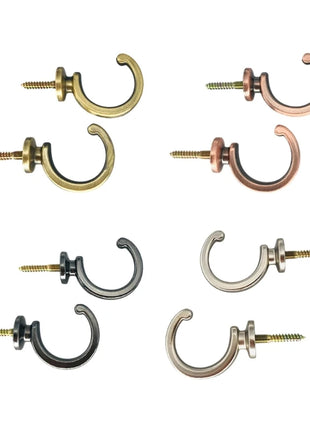 Ganchos para pared cortina (2 unidades)