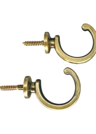 Ganchos para pared cortina (2 unidades)