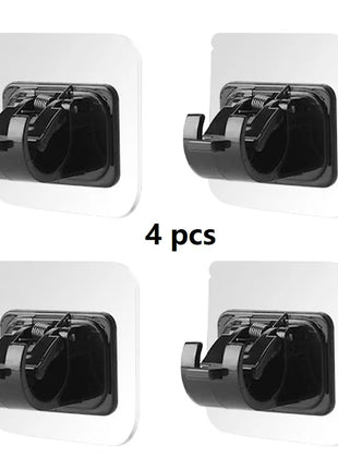 Soportes autoadhesivos para barra de cortina (2-4 piezas)