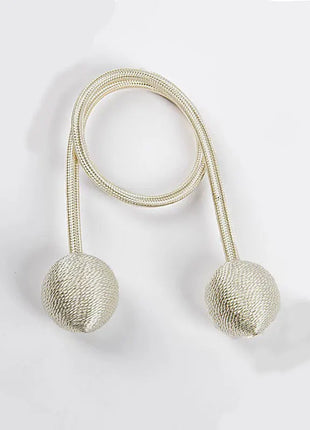 Alzapaños magnéticos para cortinas con bolas (2 unidades)