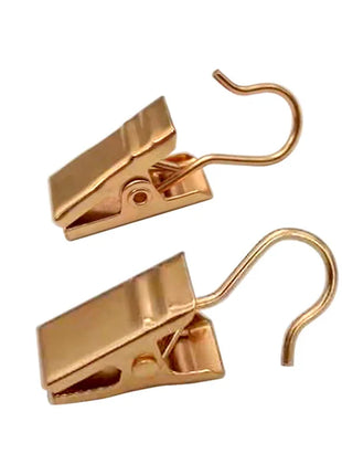 Clips para ganchos de cortina - Juego de 10 piezas