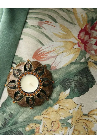 Cortinas tropicales de elegancia floral