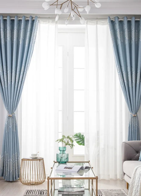 Rideau Bleu et Argent