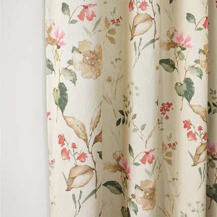 Rideau Blanc Fleuri