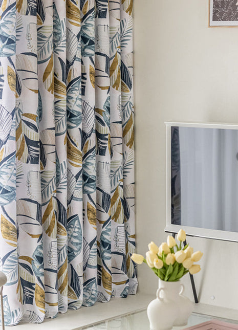 Rideau Moderne a Feuille