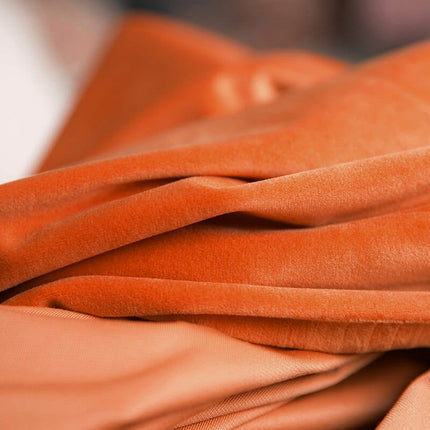 Rideau Velours Orange