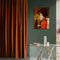 Rideau Velours Orange