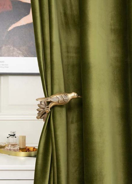 Rideau Vert Velour