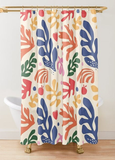 Rideau de Douche Feuille  (L180cm x H200cm)