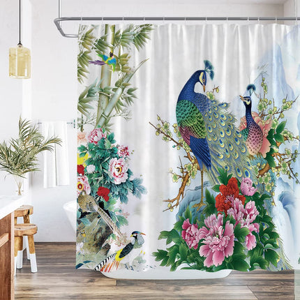 Rideau de Douche Tropical (L180cm x H200cm)