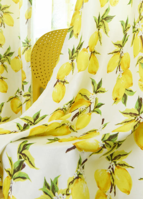 Voilage Jaune Citron